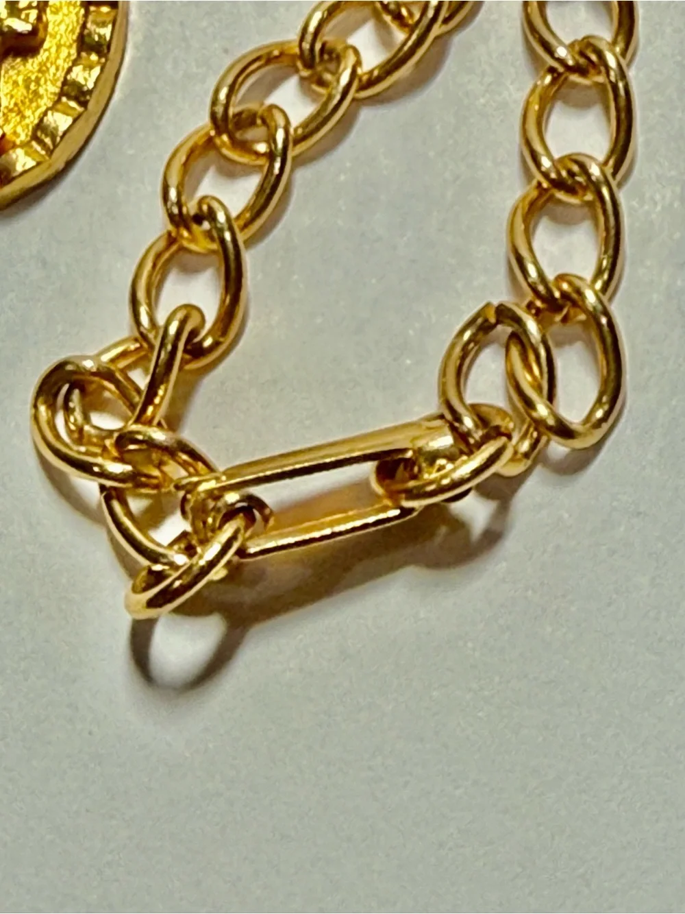 Rare new 1968 Barbie club Gold Charm Chain Bracelets 7